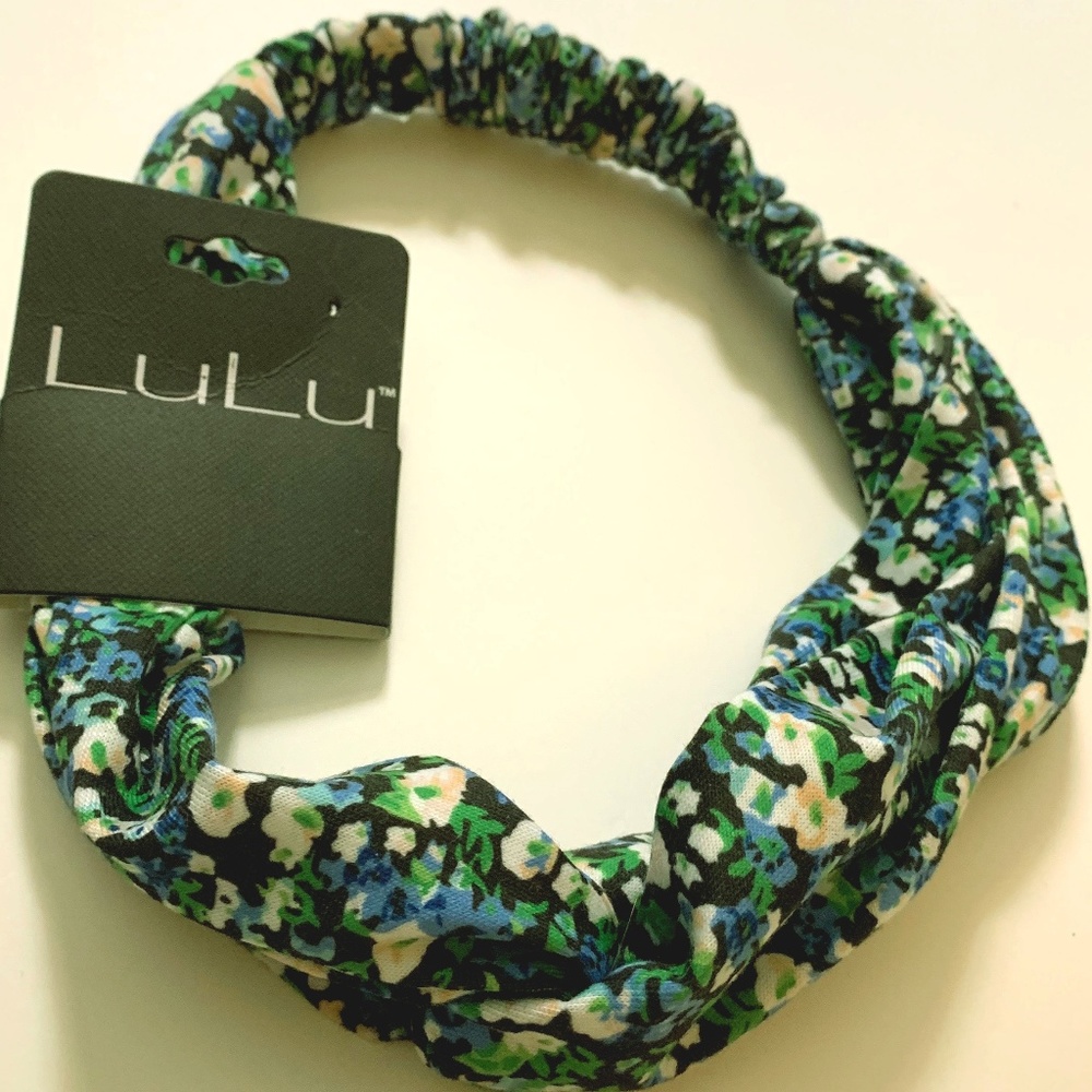 🎈NWT Lulu Colorful Flowered Headband